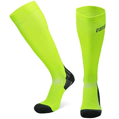 Graduated Compression Socks (Yellow 1 Pair, US Women 8-10//US Men 6.5-8.5) - Thumbnail 7