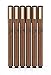 Fine Tip Inking Pens Pigment Liner Pen Archival Ink Fineliner for Illustration Sketching Drawing Comic Manga Writing (Sepia 6 Pack)