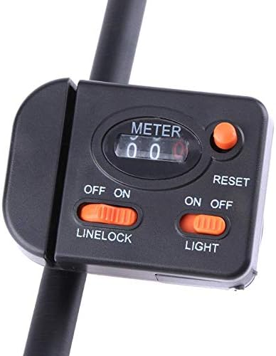 HeroStore 1Pcs Portable Fishing Line Depth Finder Length Gauge Counter Fishing Tool Depth Gauge Tackle Fishing Accessories