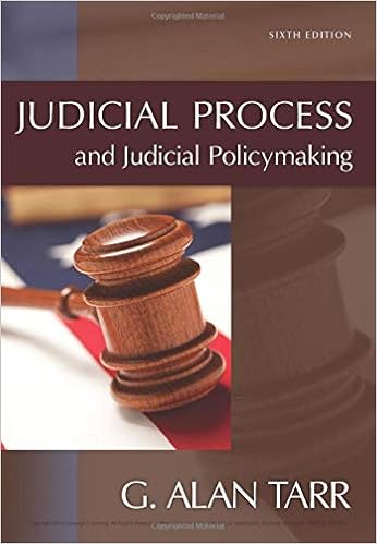 Amazon Com Judicial Process And Judicial Policymaking 9781435462397 Tarr G Alan Books