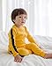 VAENAIT BABY Kids Boy Long Sleeve Cotton Sleepwear Pajamas 2pcs Set Kung Fu Yellow 3T/M
