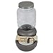 Petmate Mason Inspired Replendish Gravity Waterer, Water Dispenser for Dogs and Cats, 1 Gallon Silver, Made in USA