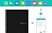 [2018 UPGRADED] Elfinbook Smart Notebook 2.0 B5 Black, Cloud & Evernote Storage, Water-to-Erase, Reusable Everlast, OCR Conversion, PDF to Word, 1 Pilot FriXion pen, B5, 6.9”x9.8” (B5 Black)