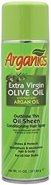 ArganicsOutshine This Oil Sheen Conditioning Hair Spray, 11 Ounce