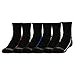 Gold Toe Boy's Athletic Quarter Socks, 6-Pairs, Black Assorted, Youth Medium