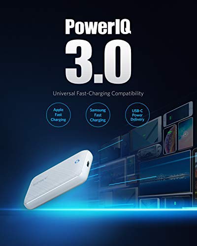 Anker 30W PIQ 3.0 & GaN Tech Power Delivery USB C Charger, PowerPort Atom III Slim Compact Type-C Charger for iPhone 11/11 Pro / 11 Pro Max/XR/XS/Max, Galaxy, Pixel, MacBook and More