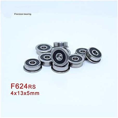 パワートランスミッション製品情報 F624 2rsフランジボールベアリングabec 1深溝玉軸受4x13x5mmミニチュアフランジ玉軸受rf 1340dd 優先配送 ボールベアリング 10pcs