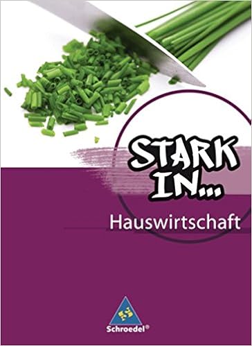 Stark In Hauswirtschaft Schulerband Amazon De Bucher