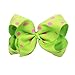 6 Inch Large Big Bows Boutique Grosgrain Ribbon Polka Dot Bow Alligator Hair Clips for Baby Girls Toddlers Kids Teens Pack of 16