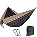 M-Mansnt Nylon Parachute Hammock Light Weight Outdoor Camping Portable Single Hammock with Hammock Ropes Hammock Carabinersthumb 3