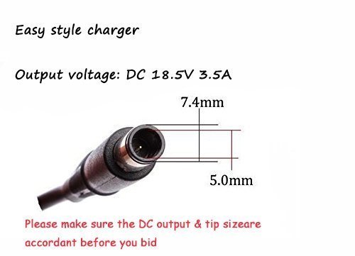 18.5V3.5A 65W Ac Adapter Laptop Charger for HP 2000-2B19WM 2000-2D19WM 2000-2C29WM 2000-2D49WM 2000-2B09WM 2000-2D24DX 2000-329WM 2000-2C29WM 2000-2A20NR 2000-2B44DX 584037-001 608425-002 677774-004 - Thumbnail 3