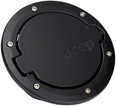 Pygan(TM) New Universal Gas Tank Cap Cover Door Fuel Filler Door fit for 2007 - Jeep JK Wrangler 2 Door and 4 Door