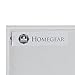 Homegear Modern Door/Wall Mounted Mirrored Jewelry Cabinet Organizer Storage White