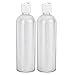 MoYo Natural Labs 16 oz Travel Containers, Empty Shampoo Bottles with Disc Caps, BPA Free HDPE Plastic Squeezable Toiletry/Cosmetics Bottles (Pack of 2)