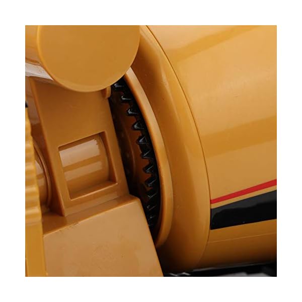 Dilwe RC Mixer Car, 1/18 6 Kanal Cement Truck BAU Spielzeug Licht ferngesteuertes Fahrzeug für Kinder – Bild 8