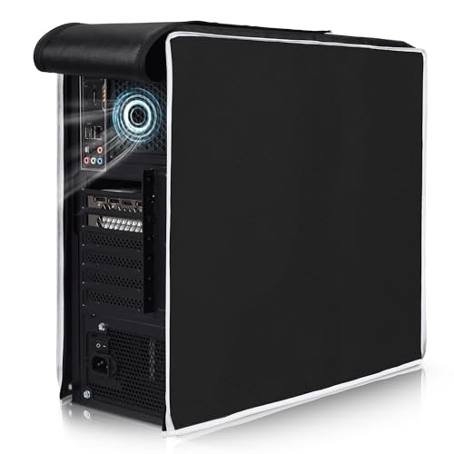 PC Computer CPU Dust Cover, Waterproof Mid-Tower