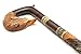 Wooden Walking Stick For Women New Stick for Men - Wooden Walking Cane Hand Carved Womens Walking Stick 36 Inches - Fashionable Sturd (Fox Walking Stick)