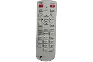 HCDZ Replacement Remote Control for Panasonic N2QAYA000090 PT-VW535N PT-VW575N PT-VW575NU PT-VX605NU PT-VX605N PT-VZ575N PT-VW535NU Large Venue 3LCD Projector