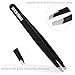 Beenus Expert Precision Eyebrow Tweezers Set 3-pieces Stainless Steel Slant Point & Flat Tip with Metal Box