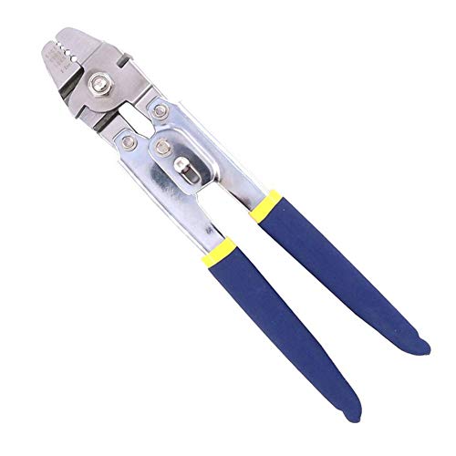 Uuty Edelstahl-Angelzange Angelwerkzeug mit 150-Teiligem Ferrulen-Crimpschleifen-Kit