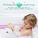 Joso Baby Building Stacking Blocks, Soft Squeeze Block Stack Bath Toys for Baby - BPA Free Toddlers Teething Chewing with Numbers, Shapes, Animals & Textures for Age 6-36 Months