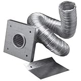 2" Outside Air Kit for Pellet Stoves. 2" X 60" Flex Pipe with Wall Plate Screen. Dura Vent Item Number 3PVP-AIK