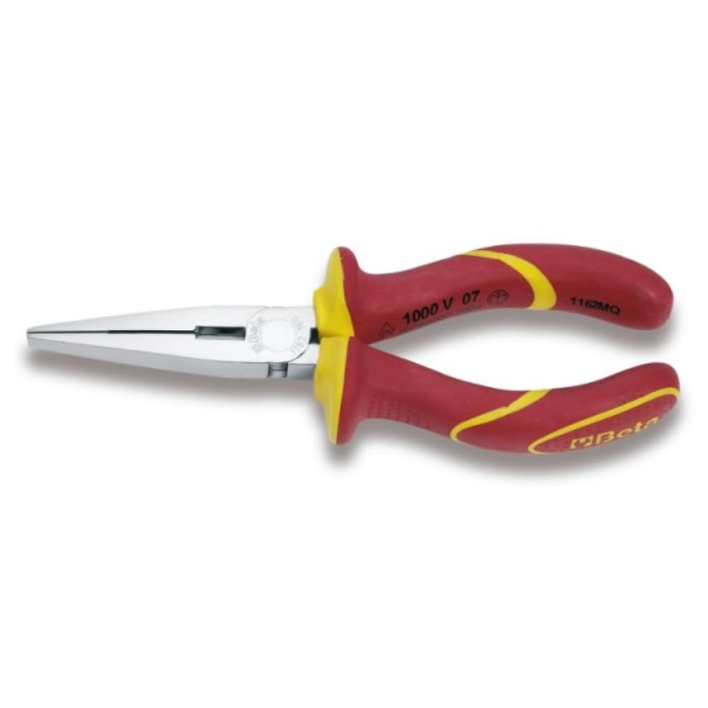Beta 11620100 1162 Mq200-Extra Long Flat Nose Pliers