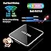 Android 8.1 TV Box 4GB DDR4 Ram 64GB ROM EstgoSZ H96 Max X2 Smart 4K TV Box Amlogic CPU Support HDMI 2.1/H265 VP9 Video Decoding/Dual WiFi 2.4G 5.0G/100M Ethernet/BL/USB3.0 Set Top Box