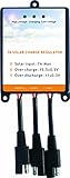 Sunway Solar Panels Charge Controller 12V Battery Regulator 7A For Safe Protection of 12Volt Solar Power Battery Charger, Solar Trickle Charger & Maintainer and Solar Powered System Kit
