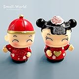 STORE-DECORATIVE - Red Chinese Couple Miniature