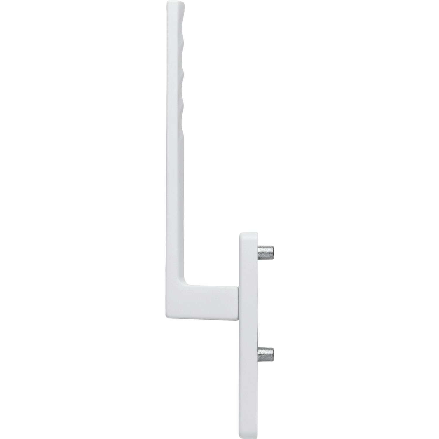 HOPPE Toulon 11598657 Lifting Sliding Door Handle Exterior PZ, Length 253, Aluminium White