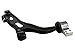 Prime Choice Auto Parts CAK50150PR Pair of Lower Control Arms With Ball Joints