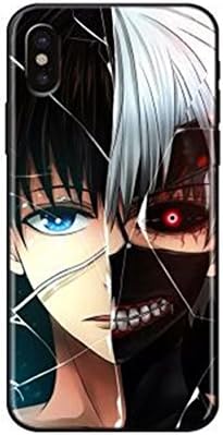 RNGEDG Case for Apple iPhone 7/iPhone 8/iPhone 7 plus/iPhone 8 plus/iphoneX, Tokyo Ghoul Manga Anime Comic New TPU Cover (4, iphonex)