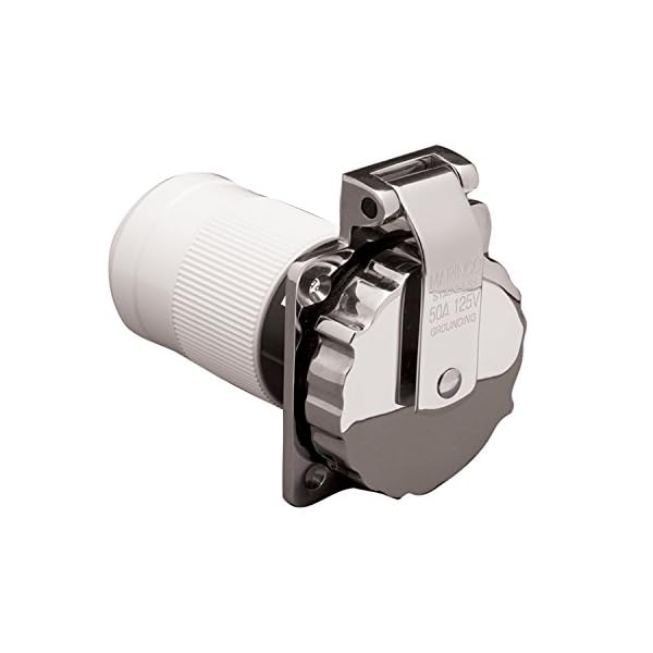 ParkPower-by-Marinco-6373EL-BRV-RV-4-Wire-Stainless-Steel-Locking-Power-Inlet-with-Rear-Safety-Enclosure-50-Amp-125250-Volt-Male ParkPower-by-Marinco-6373EL-BRV-RV-4-Wire-Stainless-Steel-Locking-Power-Inlet-with-Rear-Safety-Enclosure-50-Amp-125250-Volt-Male