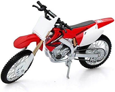 Diecasts & Toy Vehicles - Scale 1:12 Model Cross-Country Motorcycle Alloy s Honda CRF450R Mountain Bike Car Toy for Boys Kids Toys - by HUKAZ - 1 PCs