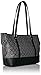 Nine West 9 Jacquard Tote, Black/Grey Metallic/Black