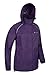 Mountain Warehouse Pakka Womens Jacket – Waterproof Rain Coat Purple 12