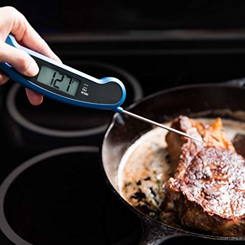 Lavatools Javelin PRO Duo Ambidextrous Backlit Professional Digital Instant Read Meat Thermometer for Kitchen, Food Cooking, Grill, BBQ, Smoker, Candy, Home Brewing, and Oil Deep Frying (Renewed) - Thumbnail 3