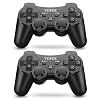 VOYEE Wireless Controller Compatible with Playstation 3, 2 Pack PS3 Controller with Upgraded Joystick/Rechargerable…