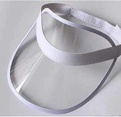 clear plastic hat