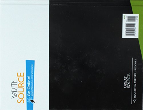 Write Source: Student Edition Hardcover Grade 12 2012 - //medicalbooks.filipinodoctors.org