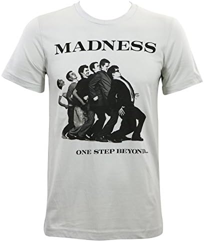 Madness Men's One Step Beyond Album Cover Slim Fit T-Shirt S