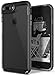 Caseology Skyfall for Apple iPhone 8 Plus Case (2017) / for iPhone 7 Plus Case (2016) - Clear Back & Slim Fit - Black
