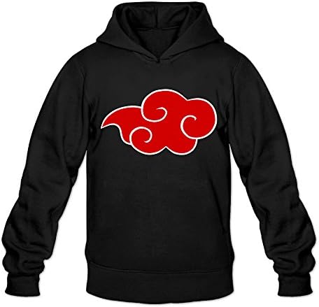Greenday Men's Hoodies Akatsukii Cloud Logo Size XL Black