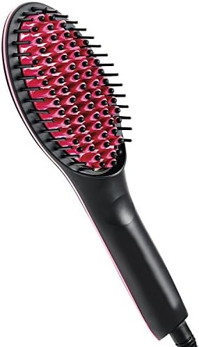 Vm Shopping Mall Ceramic Straight Artifact Electronic Hair Straightener With Brush