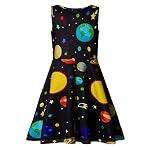41wZIKfuLoL. SS150 Ahegao-Girls-Floral-Sleeveless-Dresses-Kids-One-Piece-Sundress-for-Casual-School-4-13-Years-Old