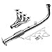 DNA motoring HDS-HA90-41 Stainless Steel 4-1 Header Exhaust Manifold