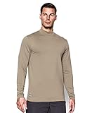 Under Armour Men's ColdGear Infrared Tactical Fitted Mock, Desert Sand/Desert Sand, X-Large