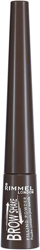 Rimmel Brow Shake Filling Powder Foolproof Natural-Looking Brows Dark Brown 8 g view 2