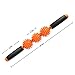 Hippih Muscle Roller Massage for Relief Muscle Soreness, Trigger Point Body Massage Stick, Pressure Point Massager Tools,Help Legs/Back/arms/Shoulders/Thigh Recovery Orange